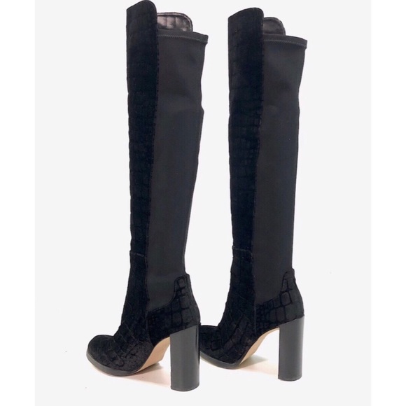 ❌SOLD❌Stuart Wietzman Hijack Velvet Croc Embossed - Picture 4 of 10